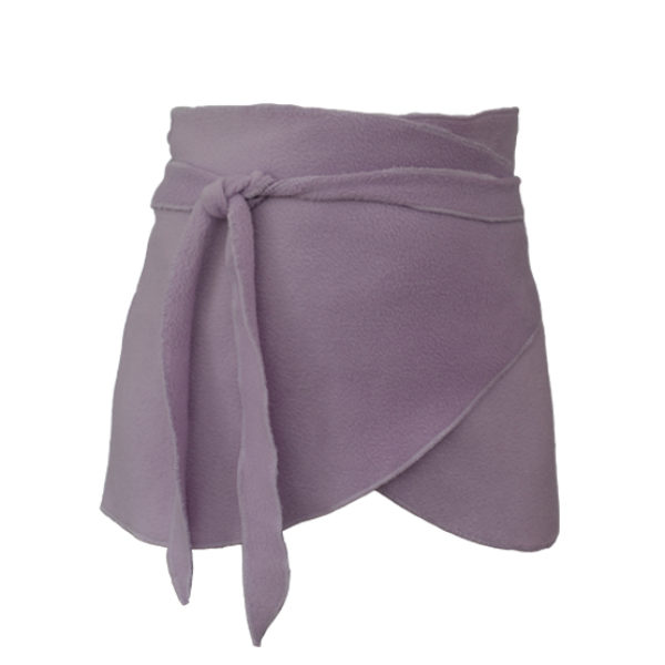 Lilac Fleece Wrap